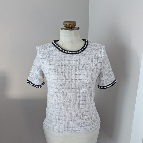 Zara Trafaluc Old-Money Knit Top - Picture 2 of 4